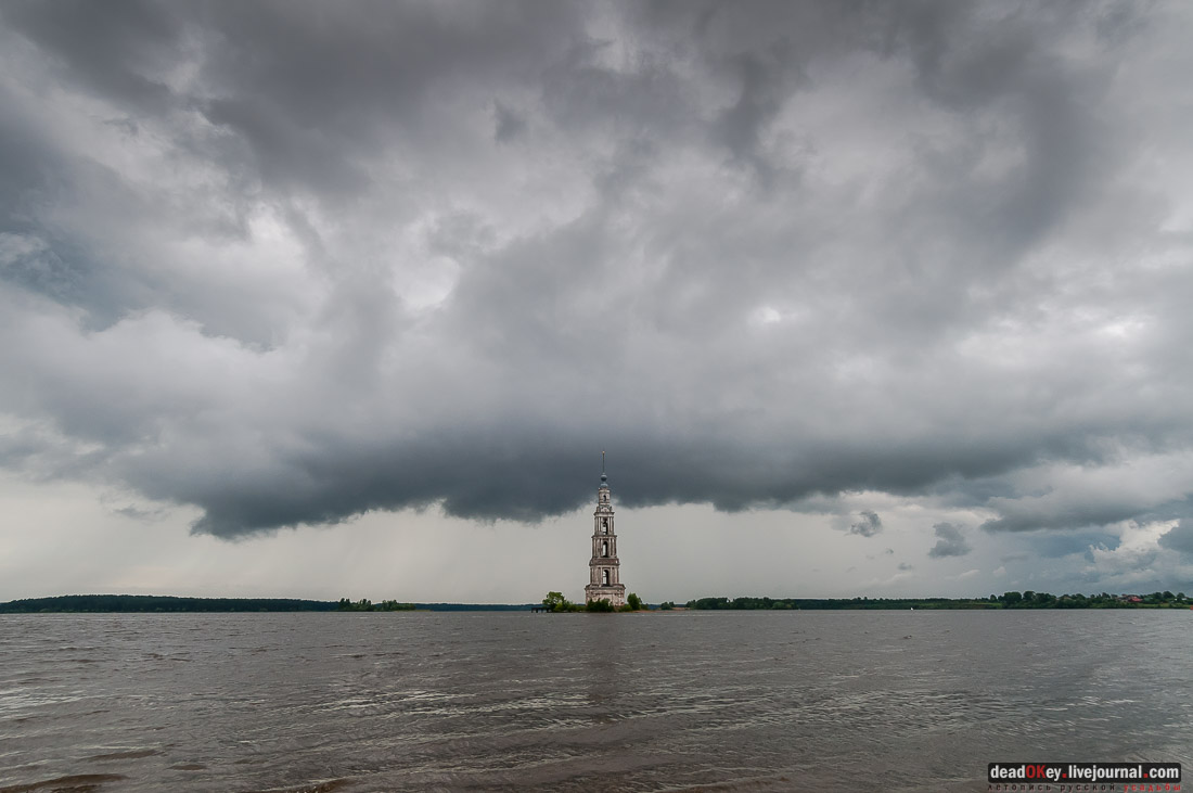 Калязин. Калязинская колокольня