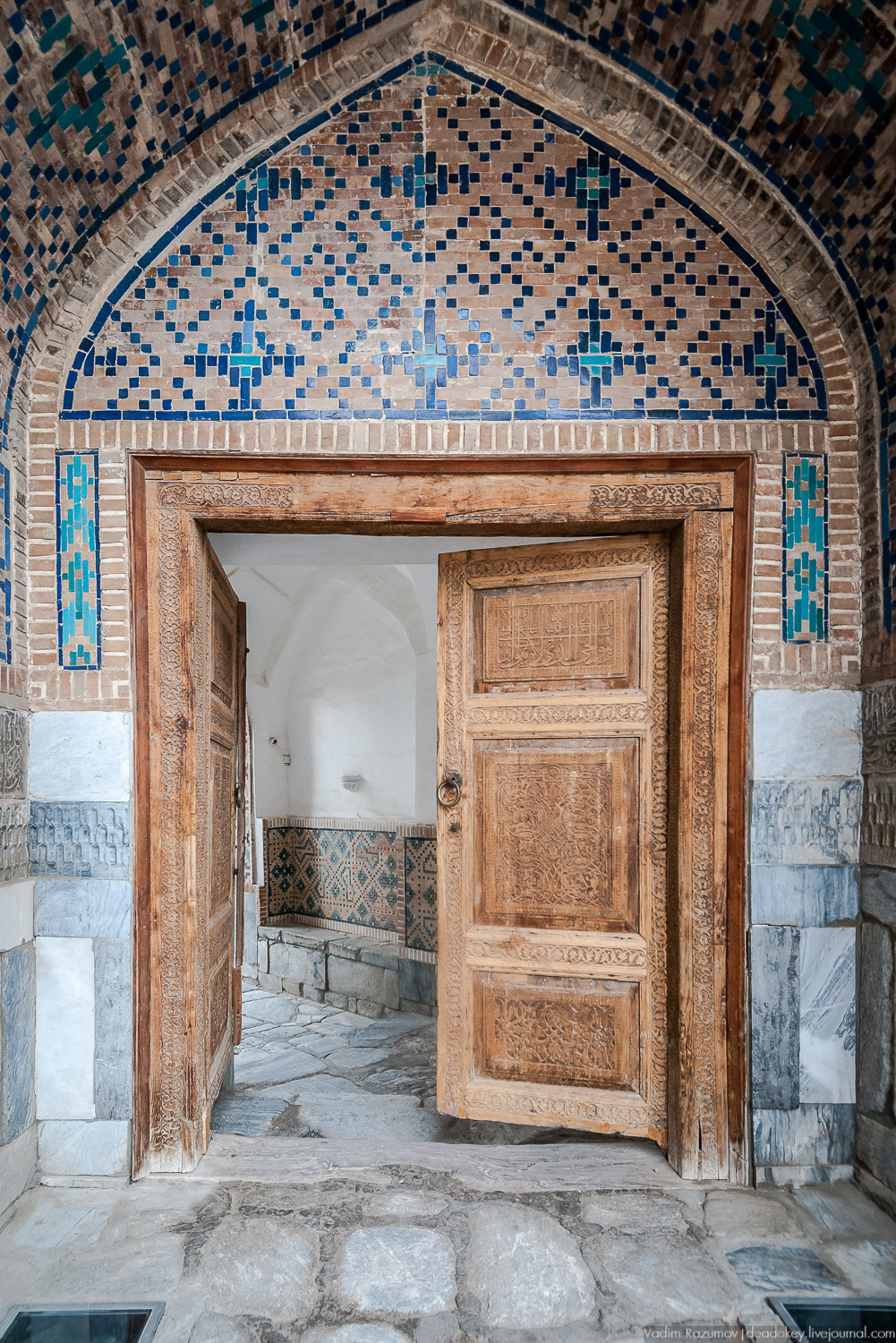 Узбекистан, двери Бухары