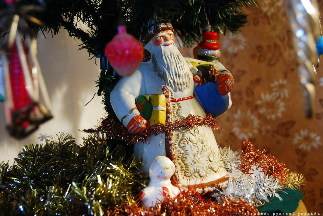 С Новым 2017 годом! Летопись Русской Усадьбы. Поздравление от усадеб. Усадебнаяелка2017