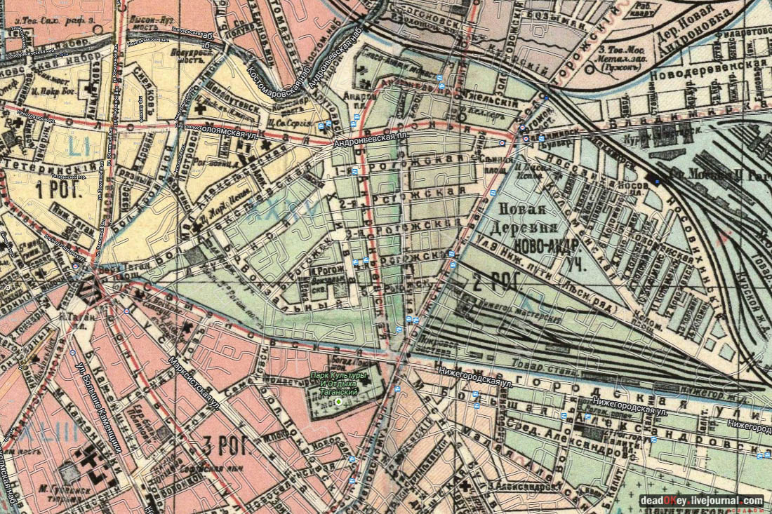 улица Школьная (1-я Рогожская улица), г. Москва, Рогожская слобода