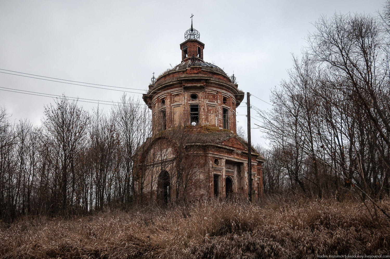 усадьба Горки, Заразы, Тульская область, церковь Михаила Архангела