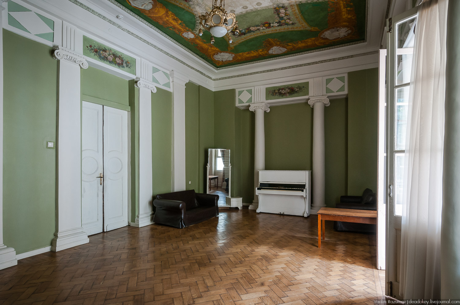 усадьба Братцево, Москва, интерьеры главного дома