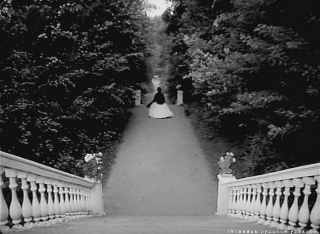 усадьба Абрамцево в фильме Накануне по роману Тургенева