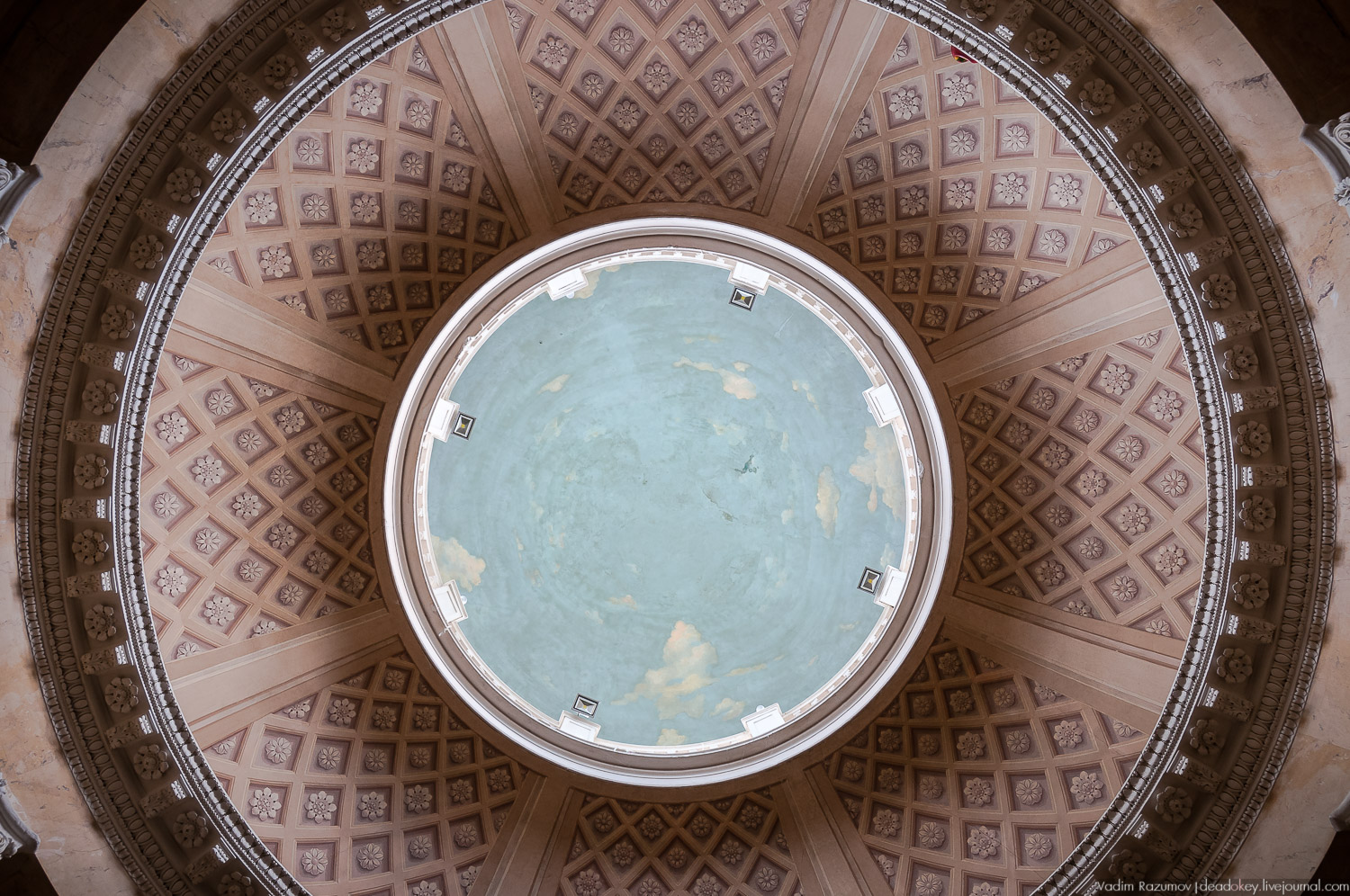 усадьба Братцево, Москва, интерьеры главного дома