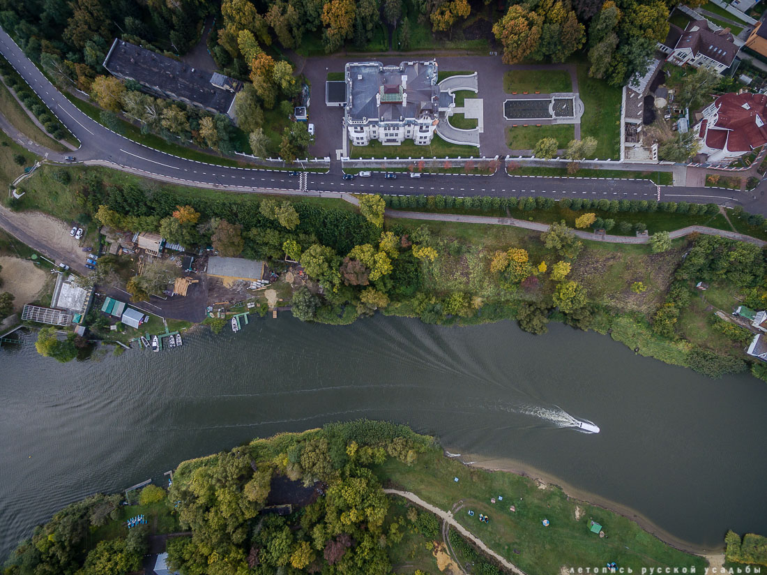 усадьба Асеевых в Тамбове с квадрокоптера