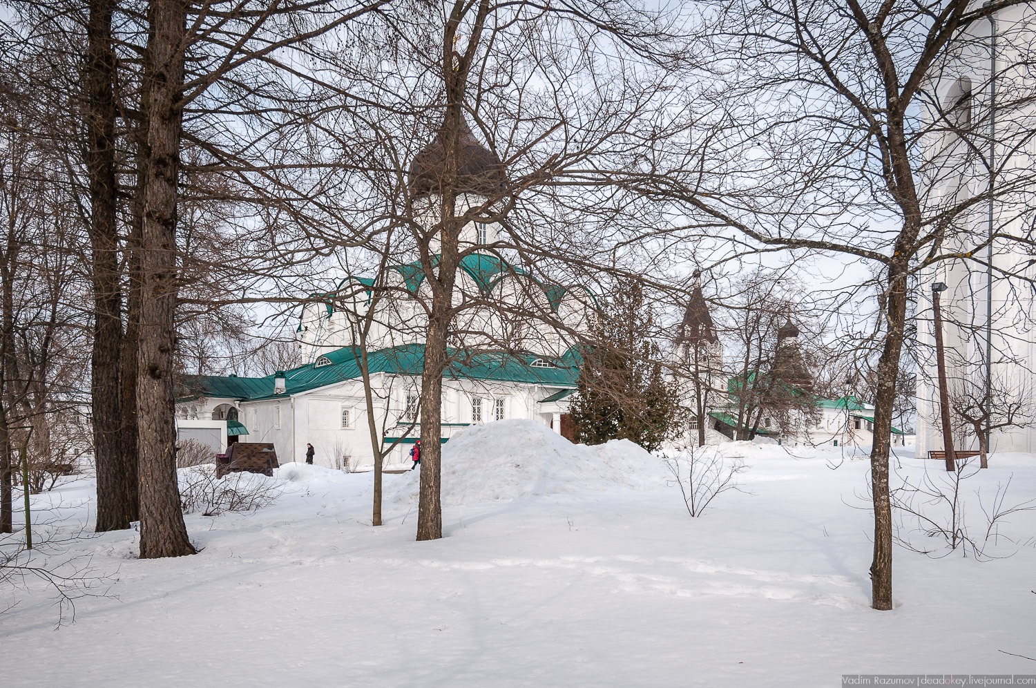 Александровская Слобода. Сравнительные фотографии Ивана Барщевского и Вадима Разумова