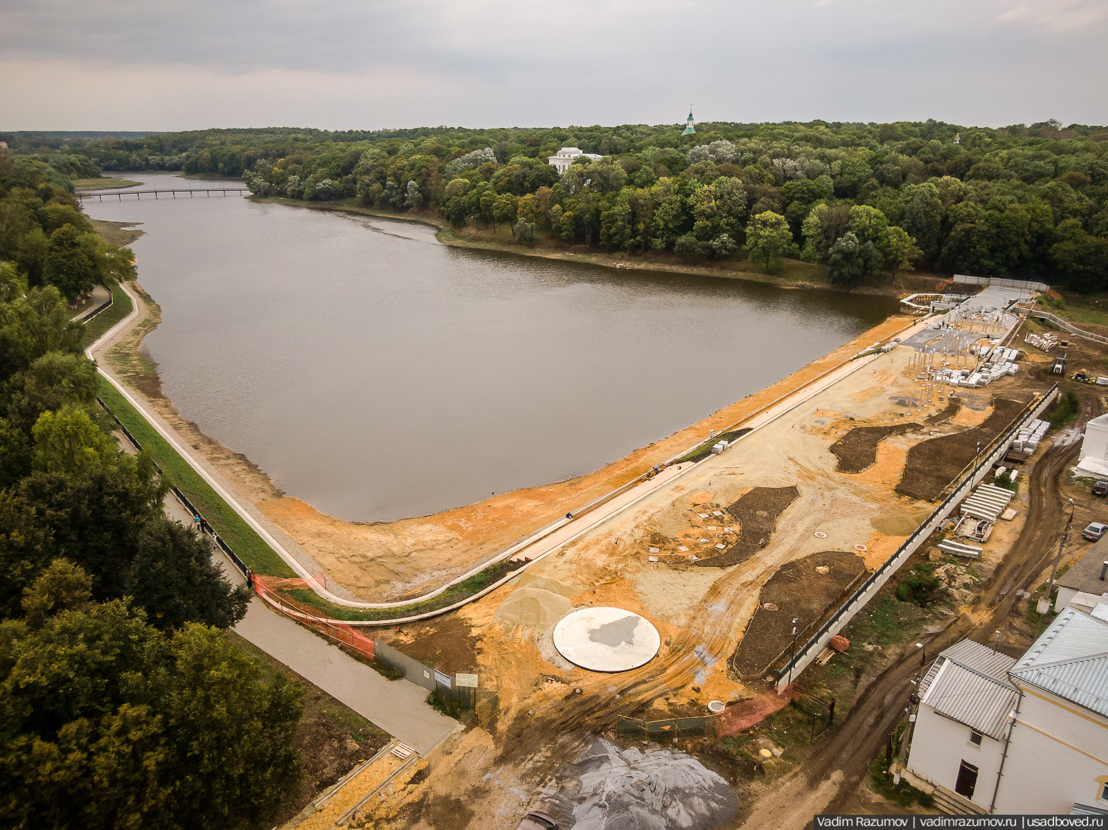 Богородицк, открытие плотины, приезд губернатора, Тульская область, дворец, пруды