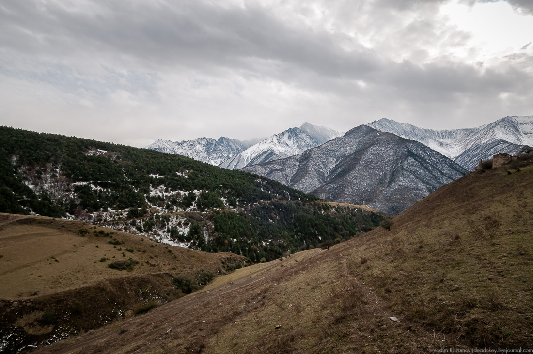 Башенный комплекс Фалхан, Ингушетия, Джейрахское ущелье.