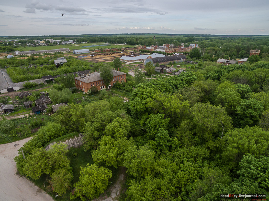 усадьба Старожилово с квадрокоптера