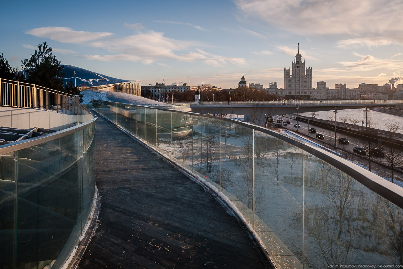 Москва, парк Зарядье
