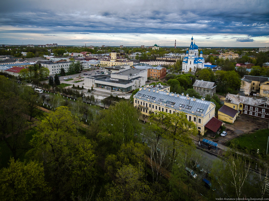 Гатчинский дворец, Гатчина, с дрона и квадрокоптера