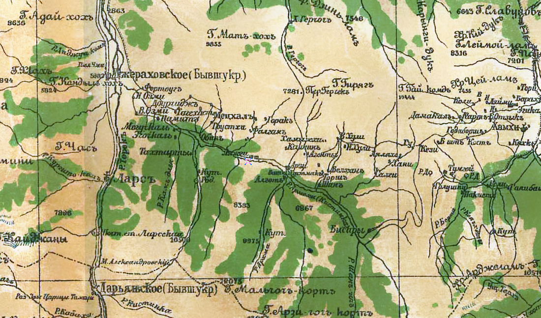 Башенный комплекс Ляжги, Ингушетия, Джейрахский район, сельское поселение Ляжги.