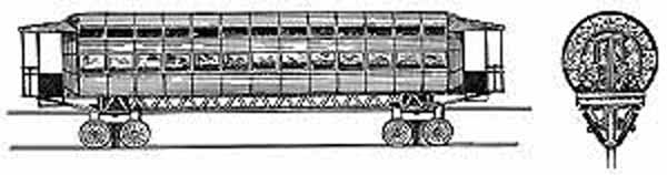 "Голубой вагон летит, качается ..." (История монорельса.) (Фото 6)