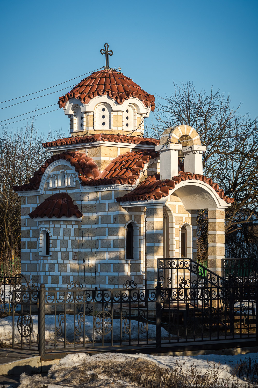 Радонеж, церковь, городище