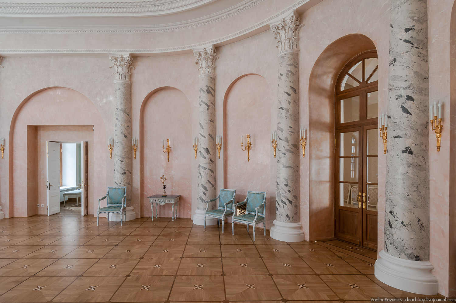 усадьба Остафьево, интерьеры после реставрации