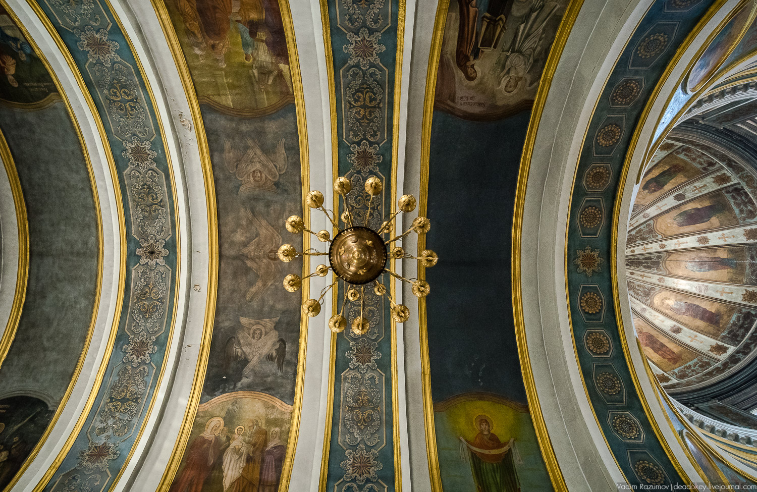 Казанский храм в Богородицке, интерьеры