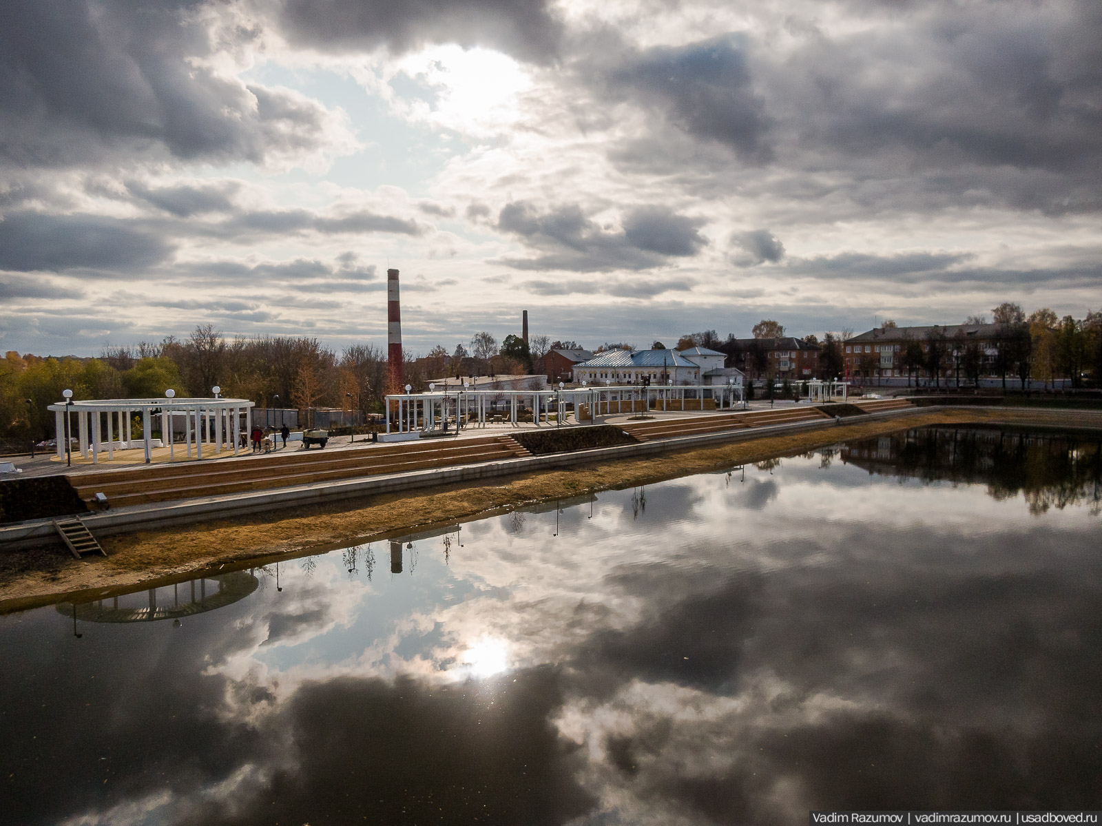 Богородицк, открытие плотины, приезд губернатора, Тульская область, дворец, пруды