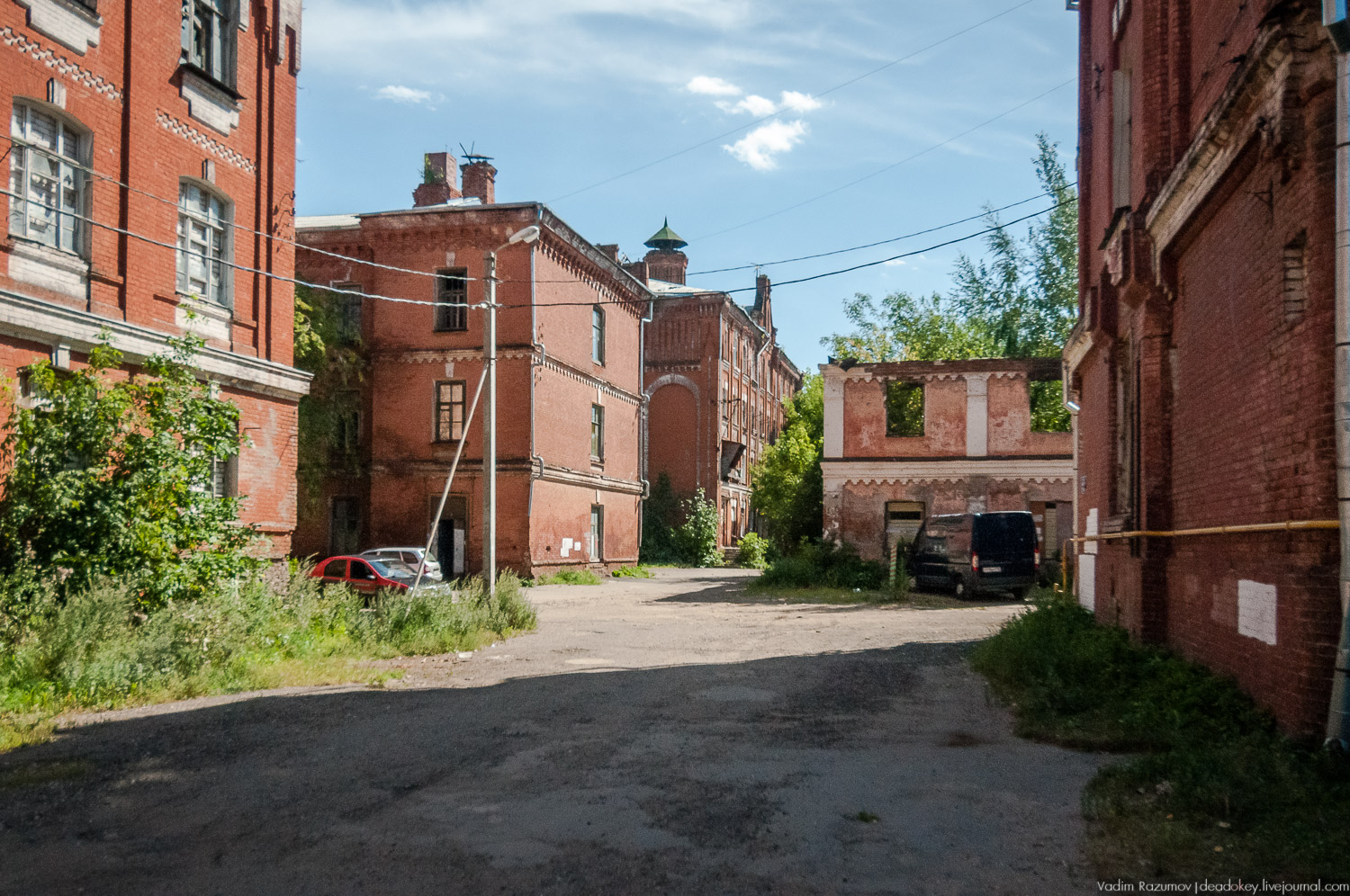Морозовский городок, Пролетарка, Тверь, промышленность архитектура фабрика