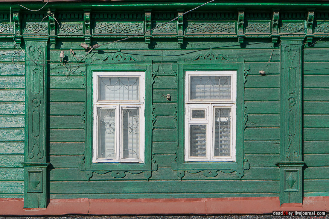 деревянные наличники Ельца, елецкий деревянный наличник