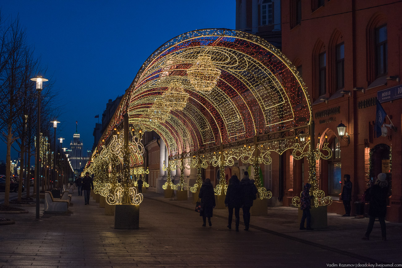 Новогодняя Москва 2018