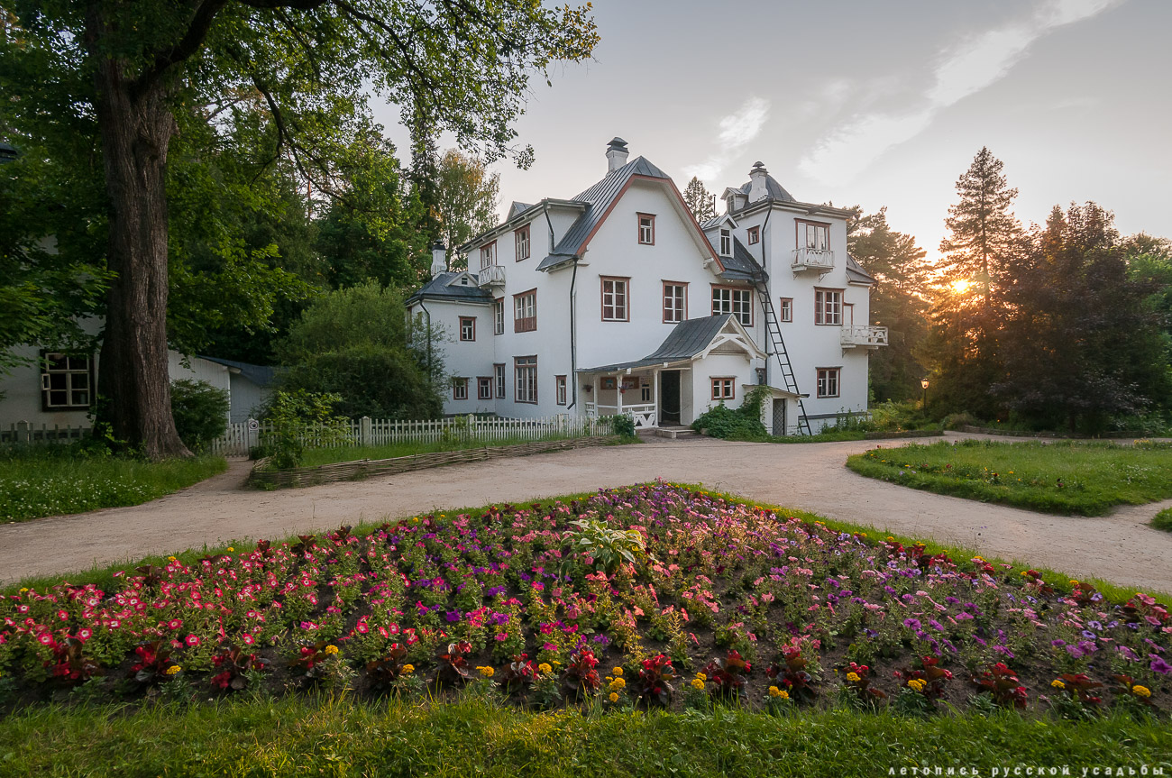 усадьба Поленово в кино. Дачники.