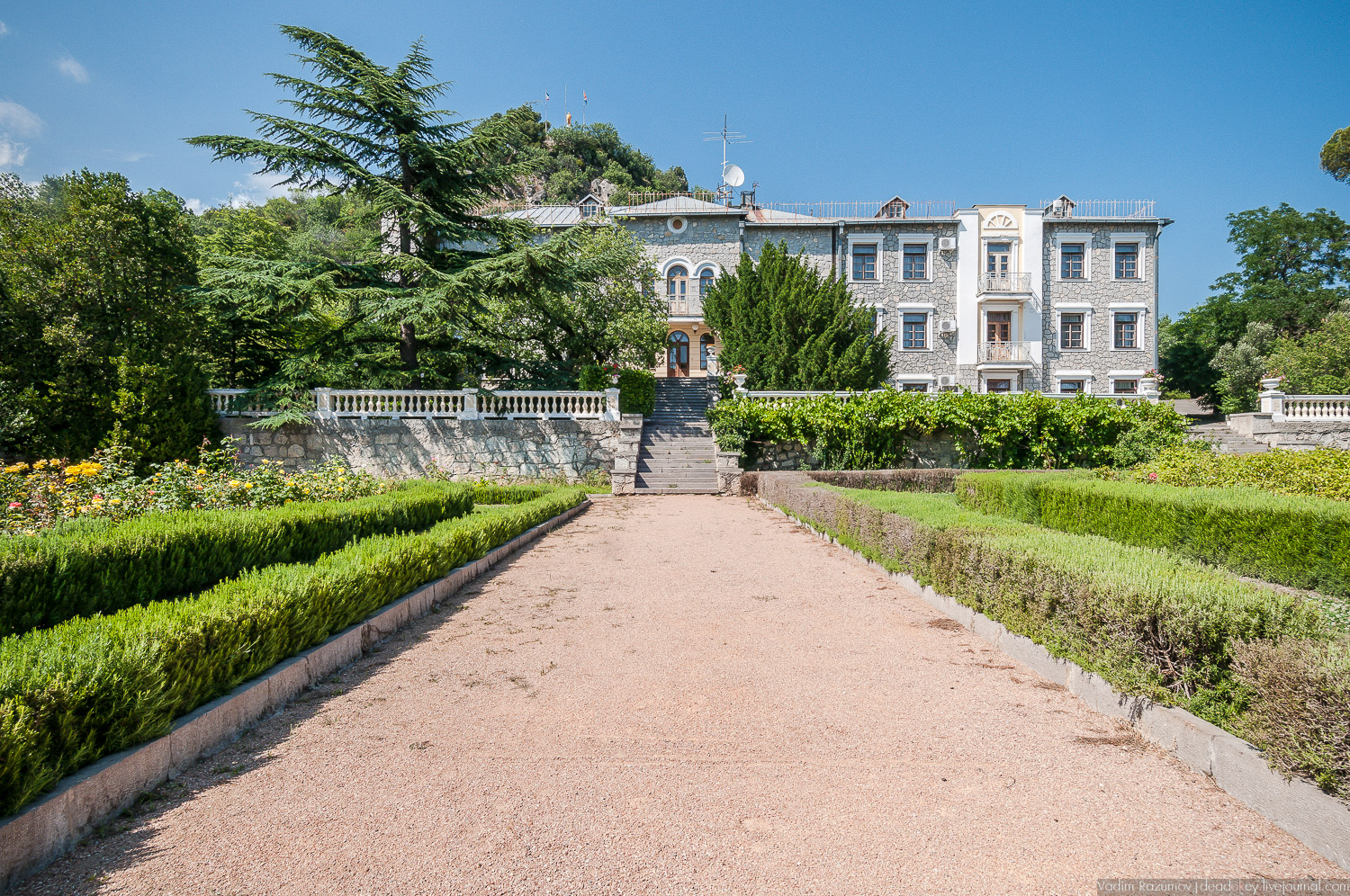 Усадьбы Крыма, открытие моста