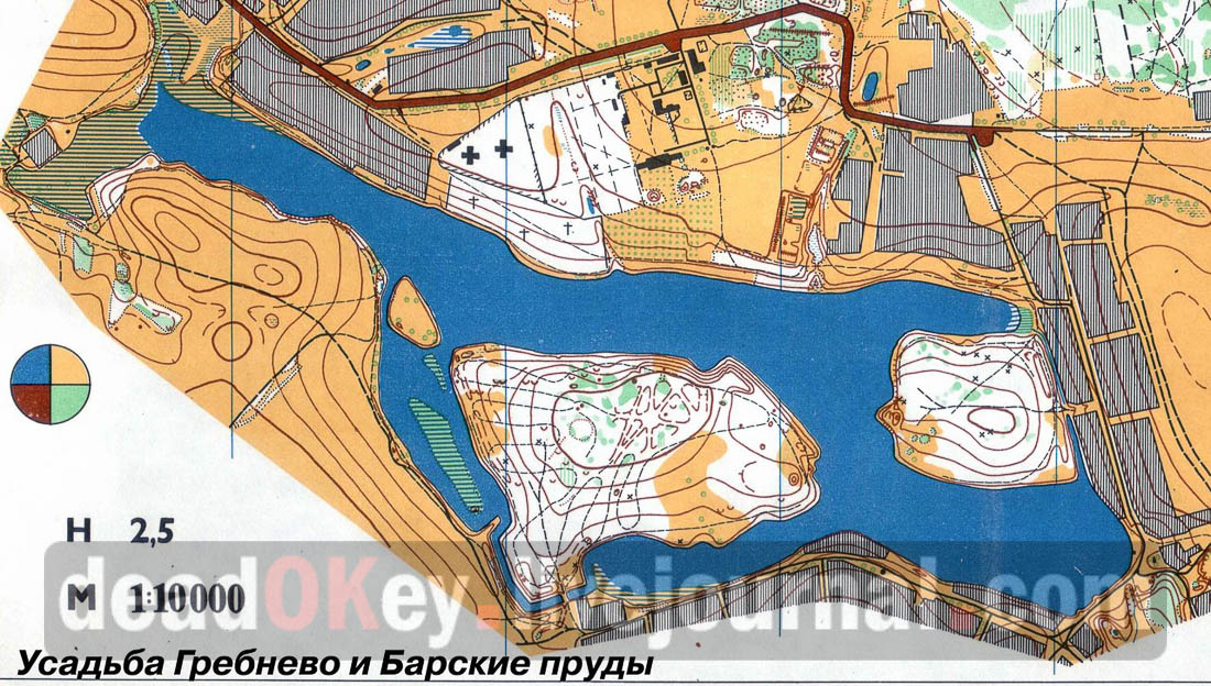 Пейзажный парк в усадьбе Гребнево