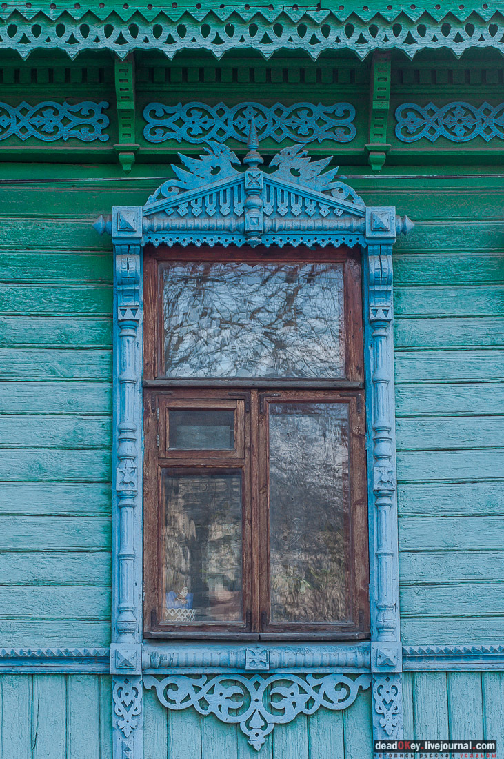 деревянные наличники Ельца, елецкий деревянный наличник