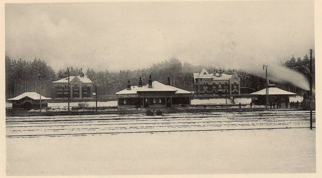 МКЖД. Станция Серебряный бор.