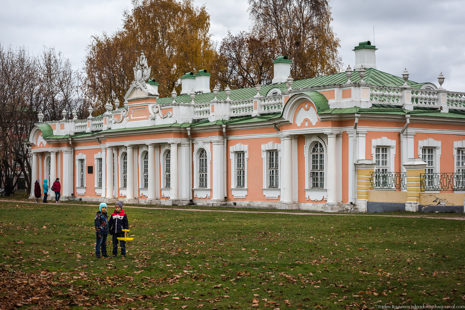усадьба Кусково, осень 2018 года