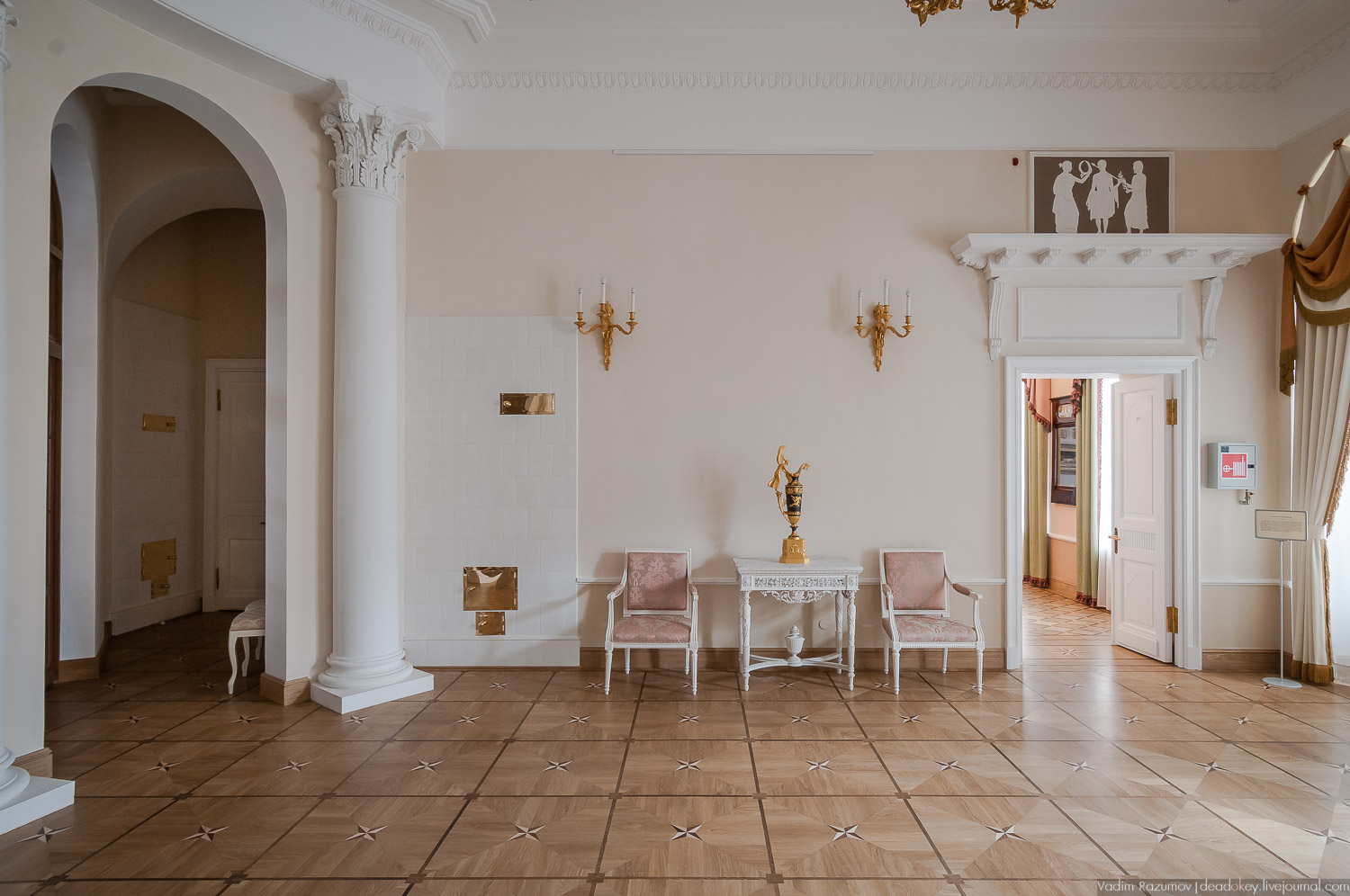 усадьба Остафьево, интерьеры после реставрации