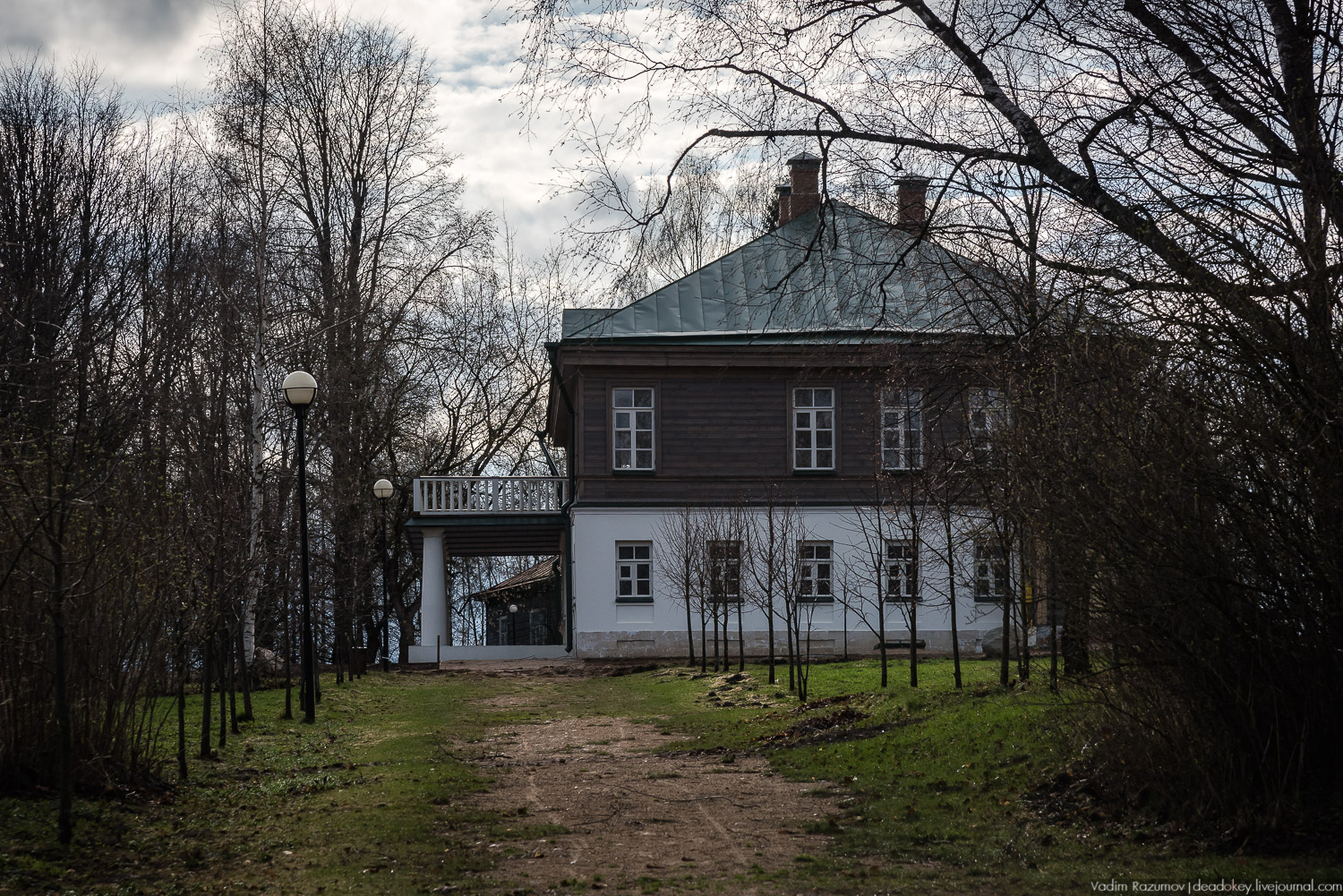 усадьба Домотканово, весна 2018 год