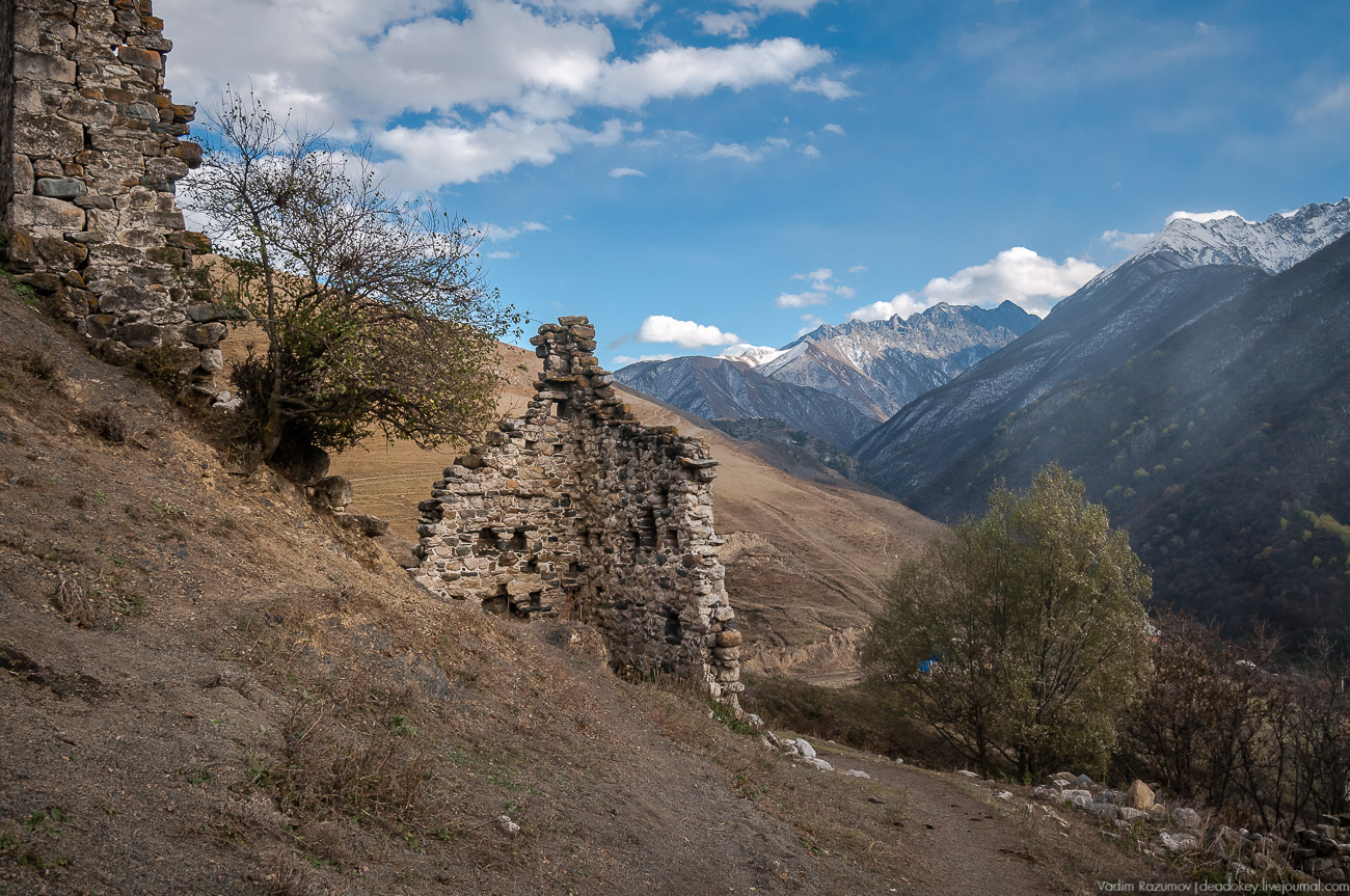 Башенный комплекс Ляжги, Ингушетия, Джейрахский район, сельское поселение Ляжги.