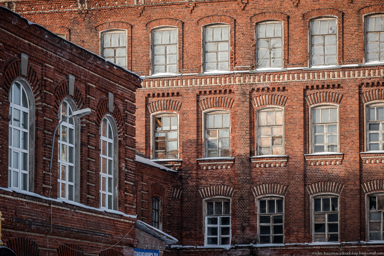 Город Орехово-Зуево, фабрики, фото Вадим Разумов