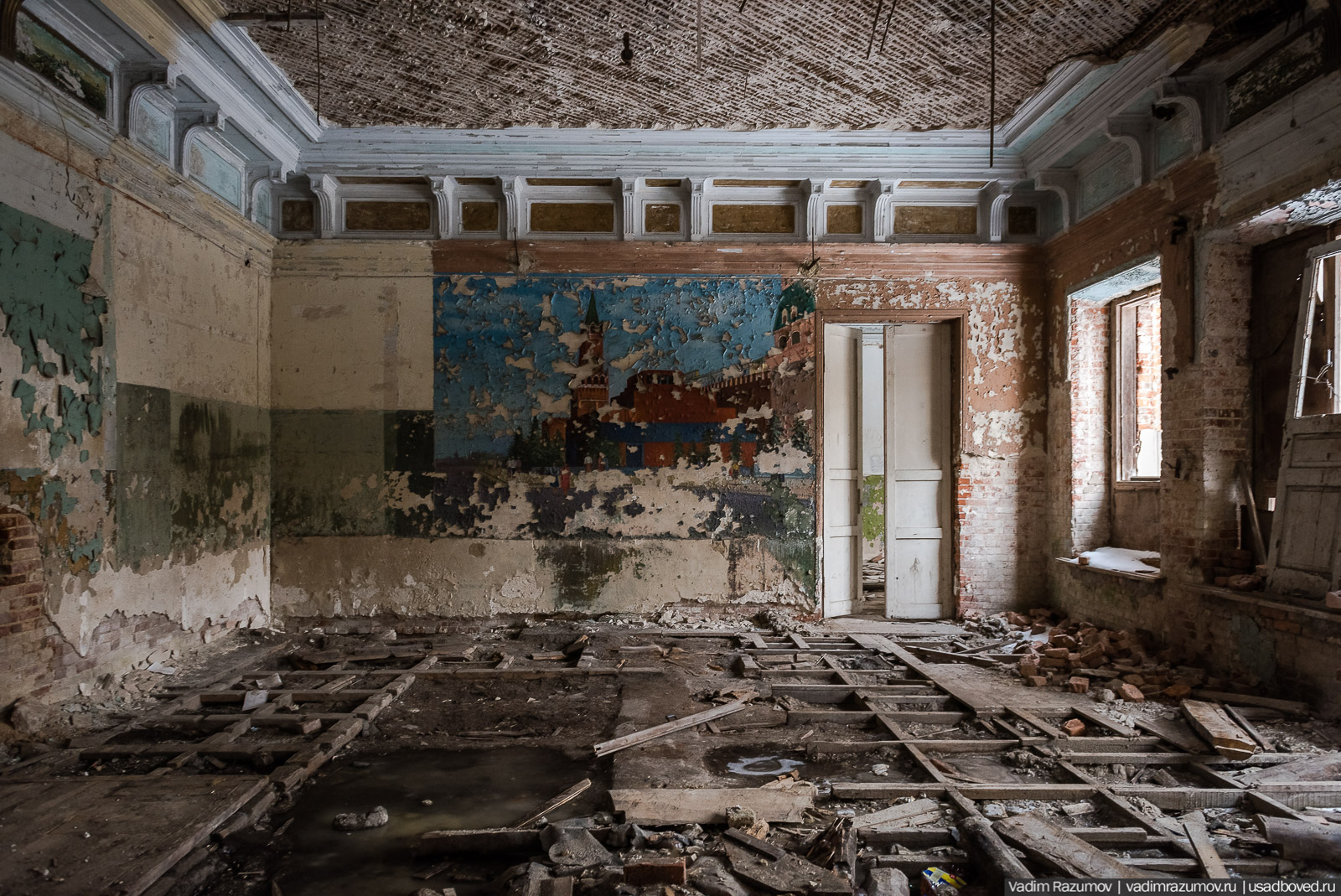 усадьба Хрусловка, Тульская область, Веневский район, зима 2020 год