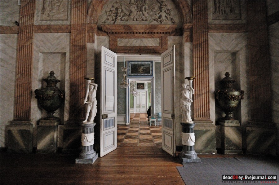 усадьба Кусково, интерьеры Дворца