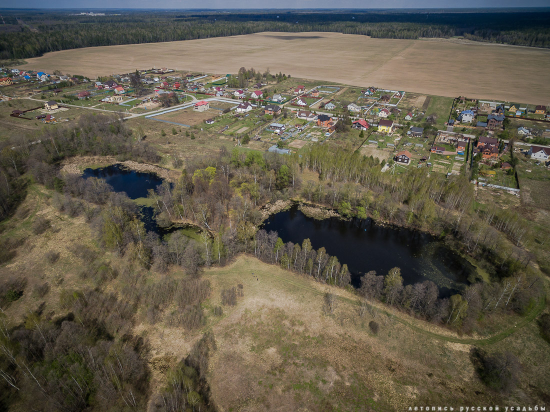 усадьба Стояново В.И. Баженова с квадрокоптера