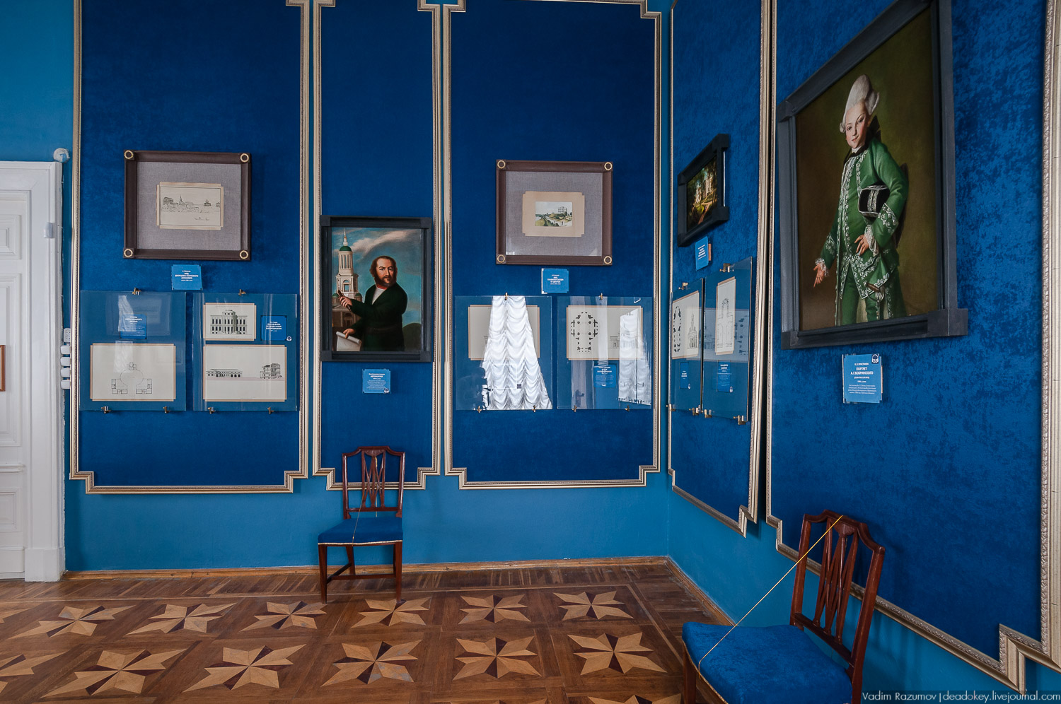 Богородицк, интерьеры дворца