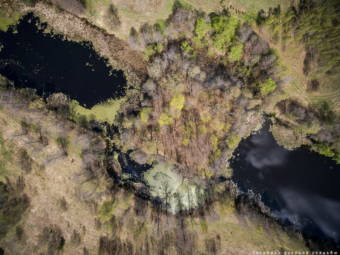 усадьба Стояново В.И. Баженова с квадрокоптера