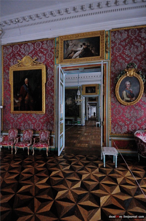 усадьба Кусково, интерьеры Дворца