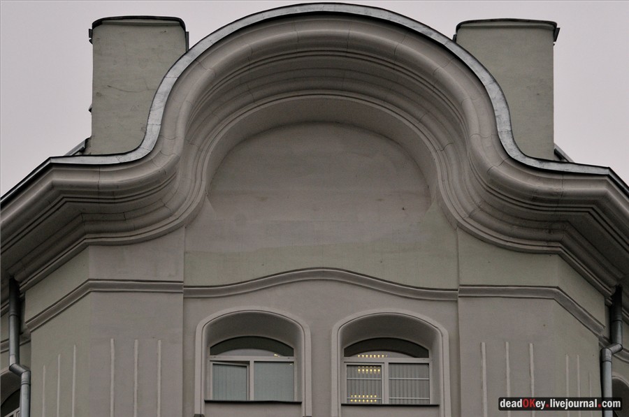 Доходный дом А.С. Грачевой (гостиница Марсель), 1901-1903, архитектор Э.М. Розен, ул. Петровка, 15/13