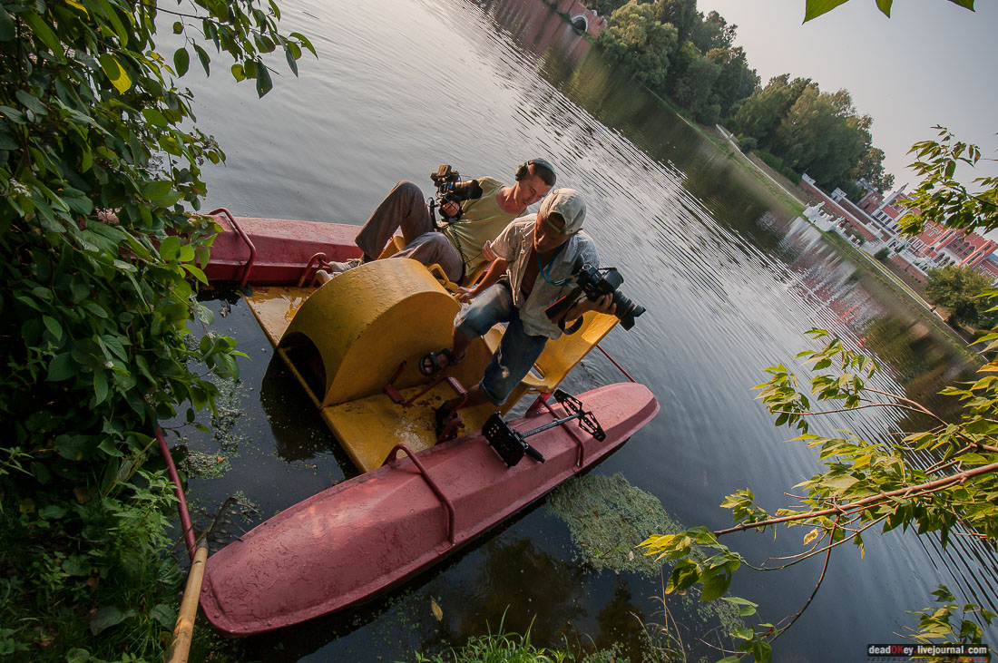 усадьба Марфино - грифонов покрасили