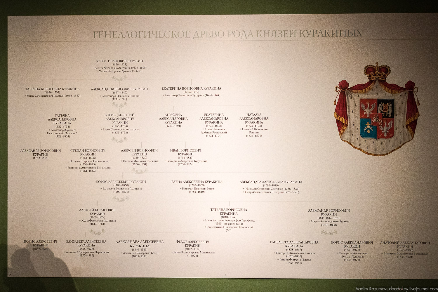 усадьба Степановское-Волосово, выставка Куракиных в ГИМ