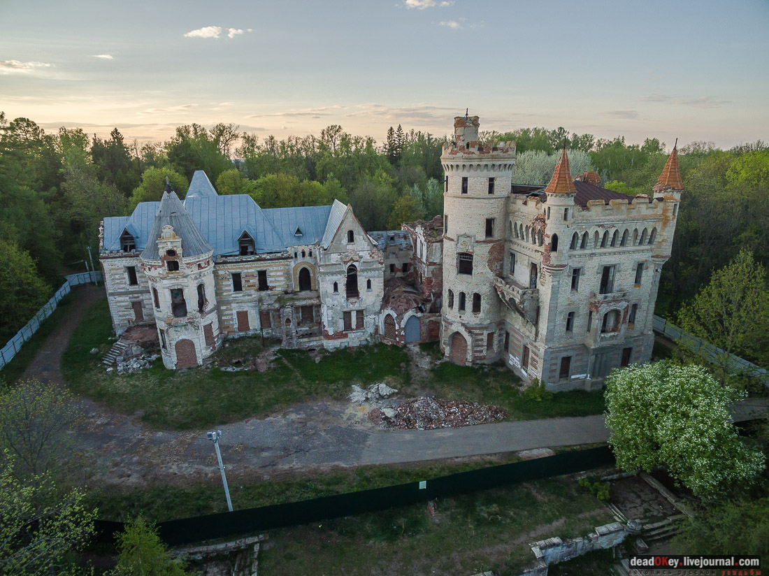 усадьба Муромцево (Судогда) с квадрокоптера