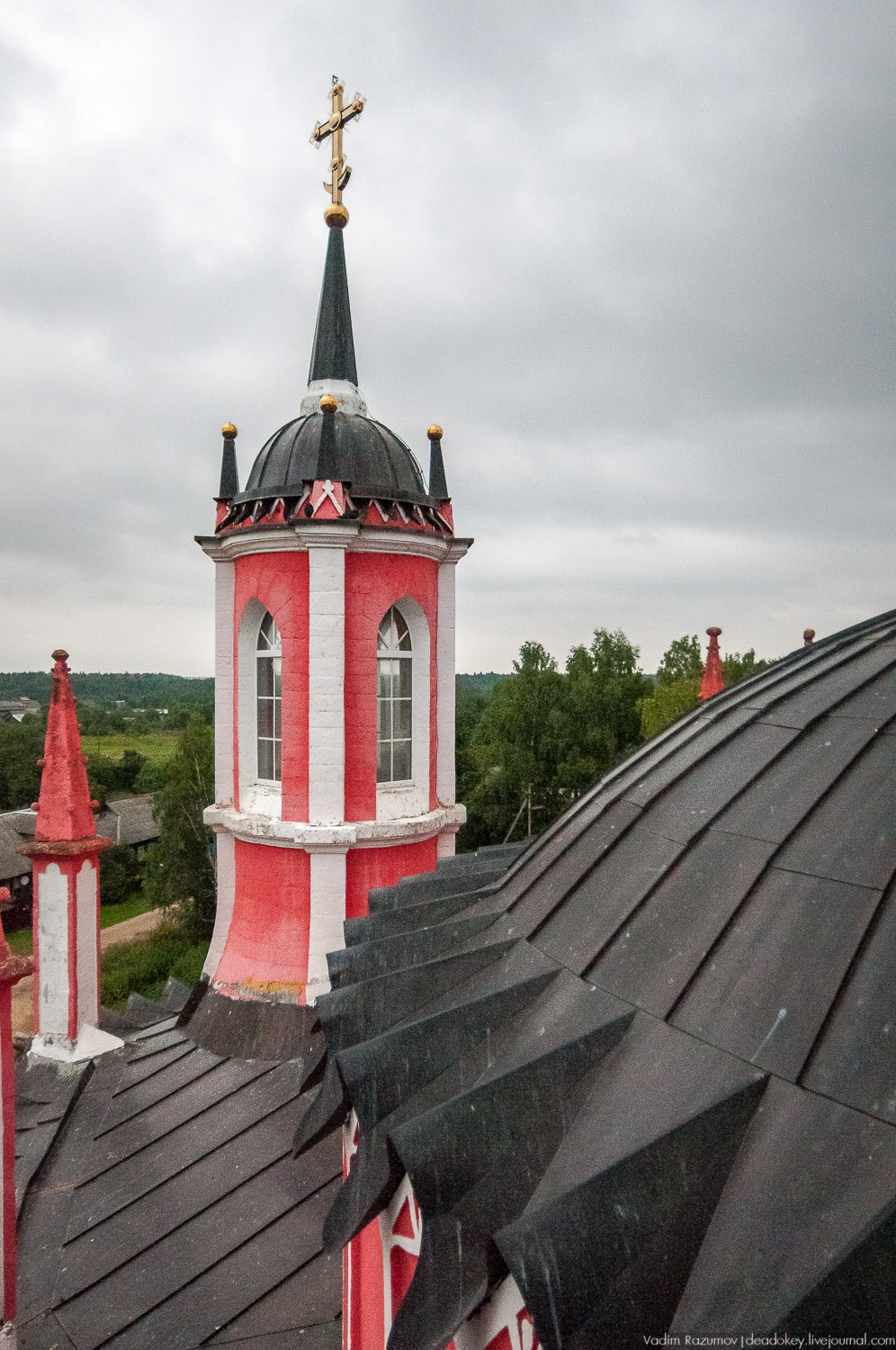 усадьба Красное Полторацких, Преображенская церковь Фельтена, Старицкий район, Тверская область