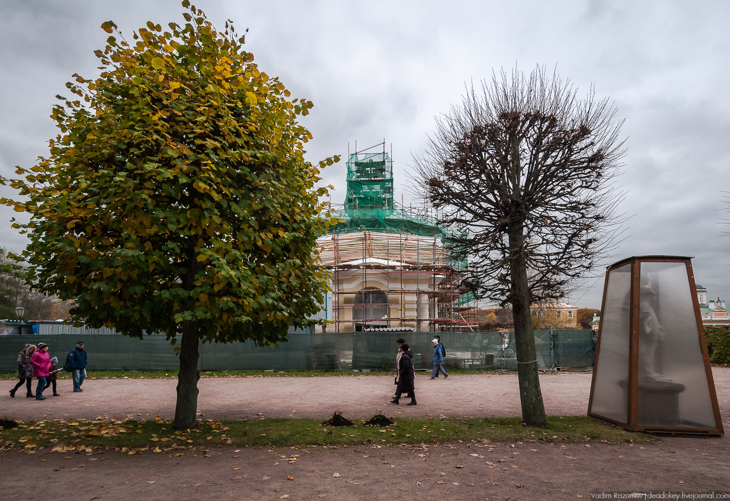 усадьба Кусково, осень 2018 года