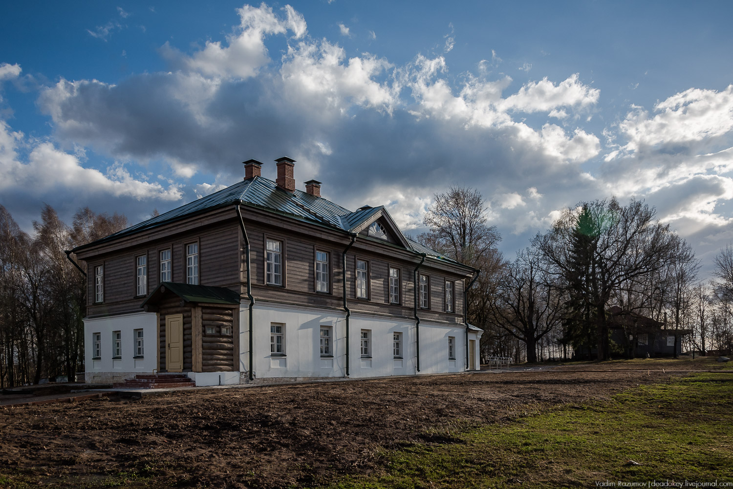 усадьба Домотканово, весна 2018 год