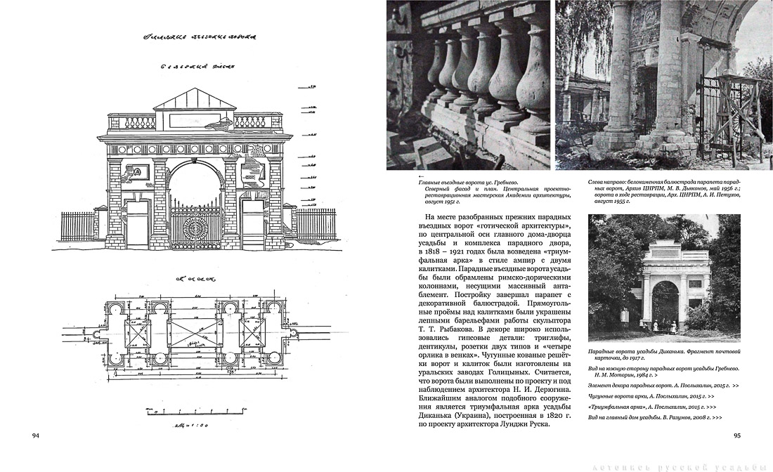 Фотобук и книга Усадьба Гребнево