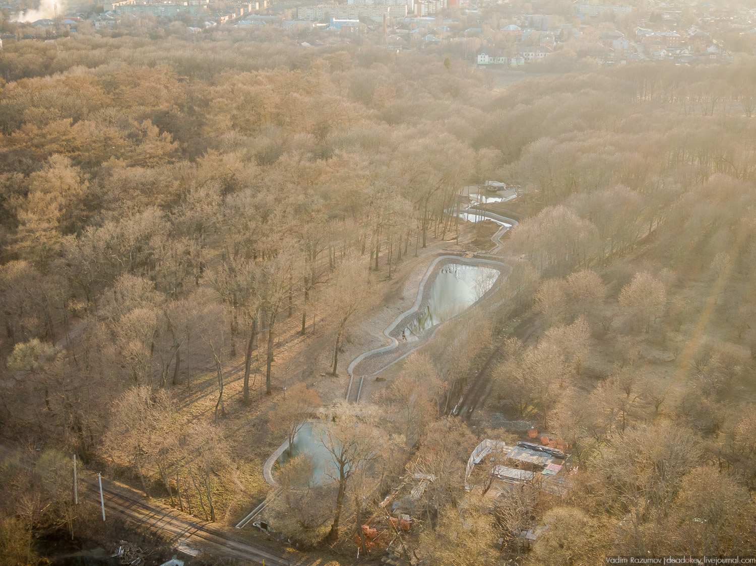 Богородицк, каскадные пруды