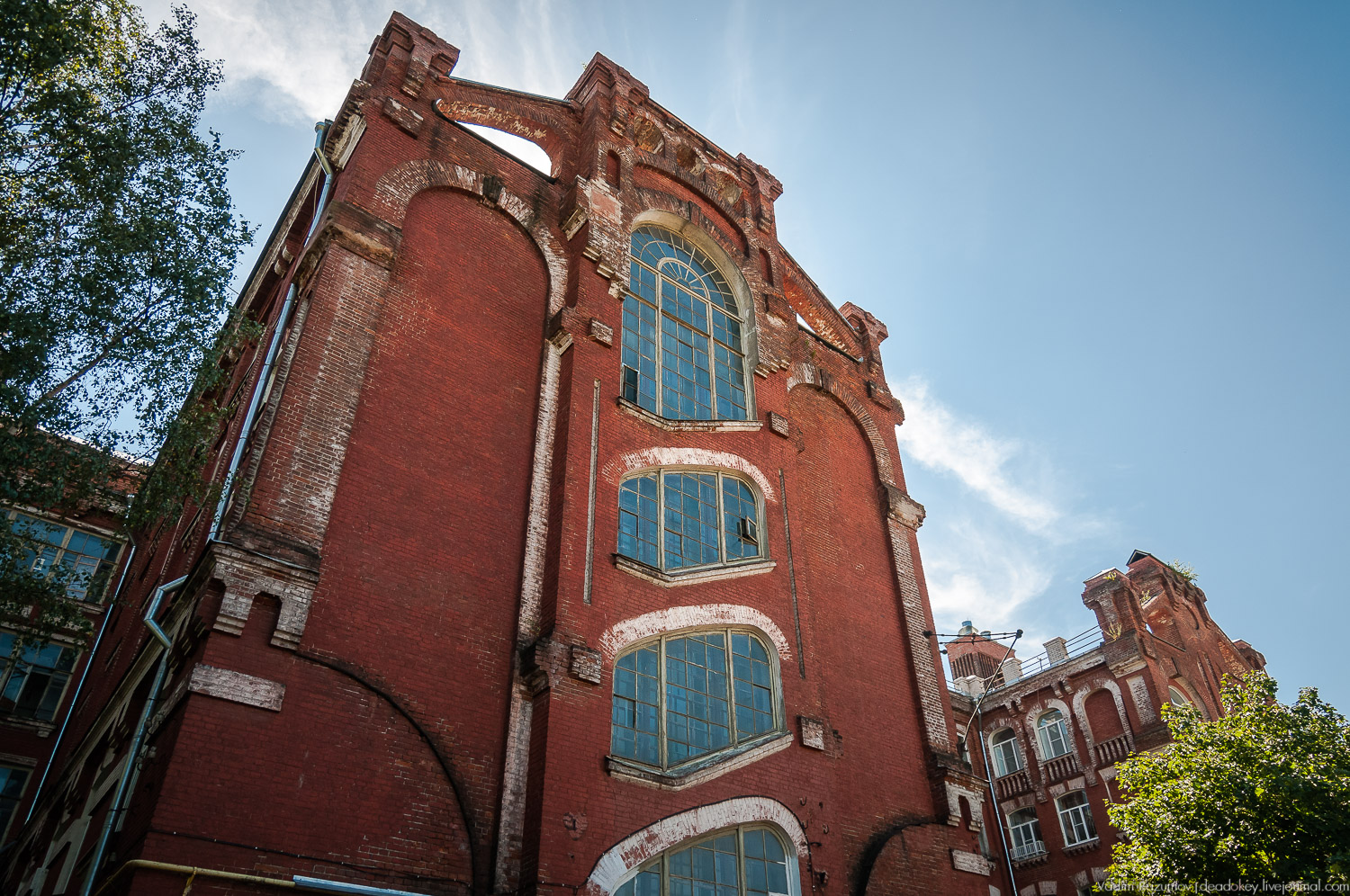 Морозовский городок, Пролетарка, Тверь, промышленность архитектура фабрика